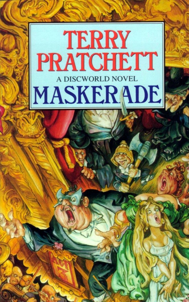 Bookcover of Maskerade by Terry Pratchett